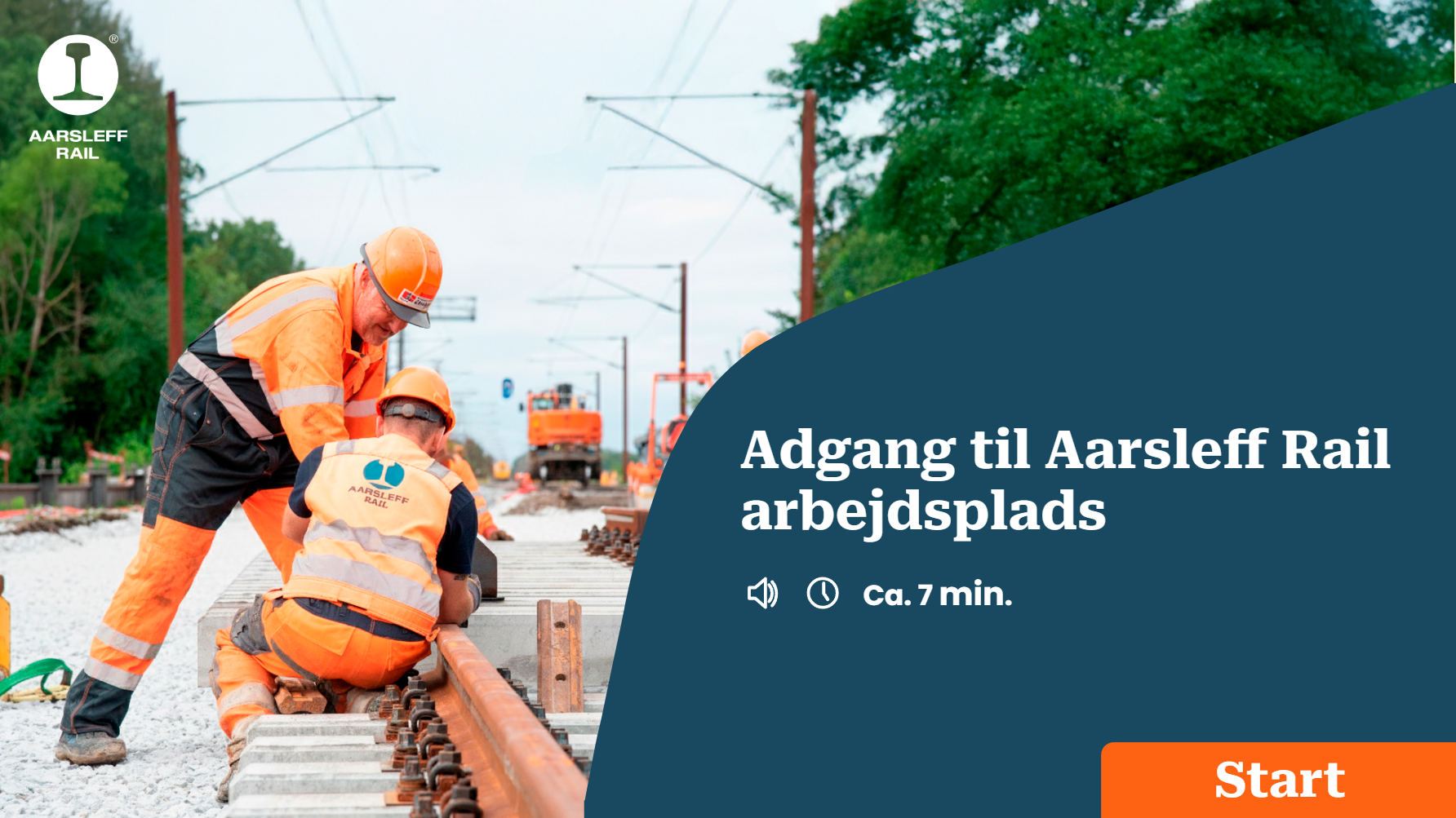 Compliance og certificering — eksempel: Aarsleff Rail sikkerhedskursus
