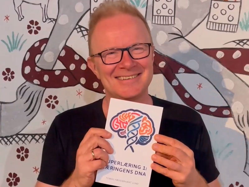 Tomas Pødenphant Lund med bogen Superlæring 1: Læringens DNA