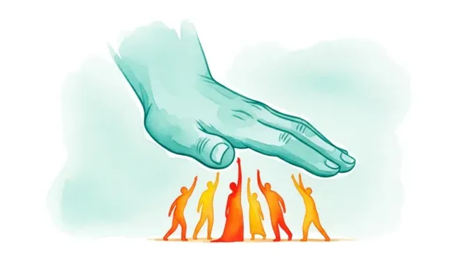 The top-down reflex – when change starts in the wrong place