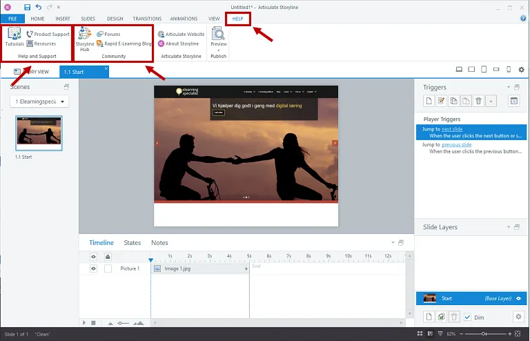 Articulate Storyline - where to get help